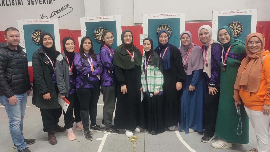 Okul Sporları Dart Genç Kızlar Yarışmasında Derece
